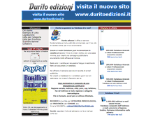Tablet Screenshot of duritoedizioni.com